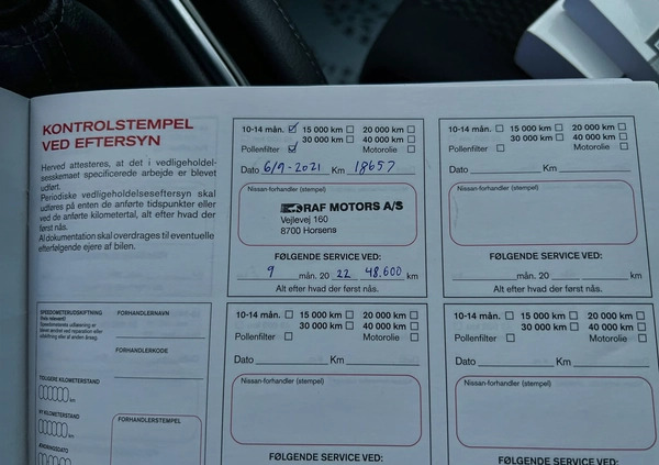 Nissan Qashqai cena 69900 przebieg: 82000, rok produkcji 2020 z Chrzanów małe 667
